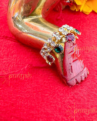 Colourful Nag Payal For Thakur Ji - Punyah Handicraft