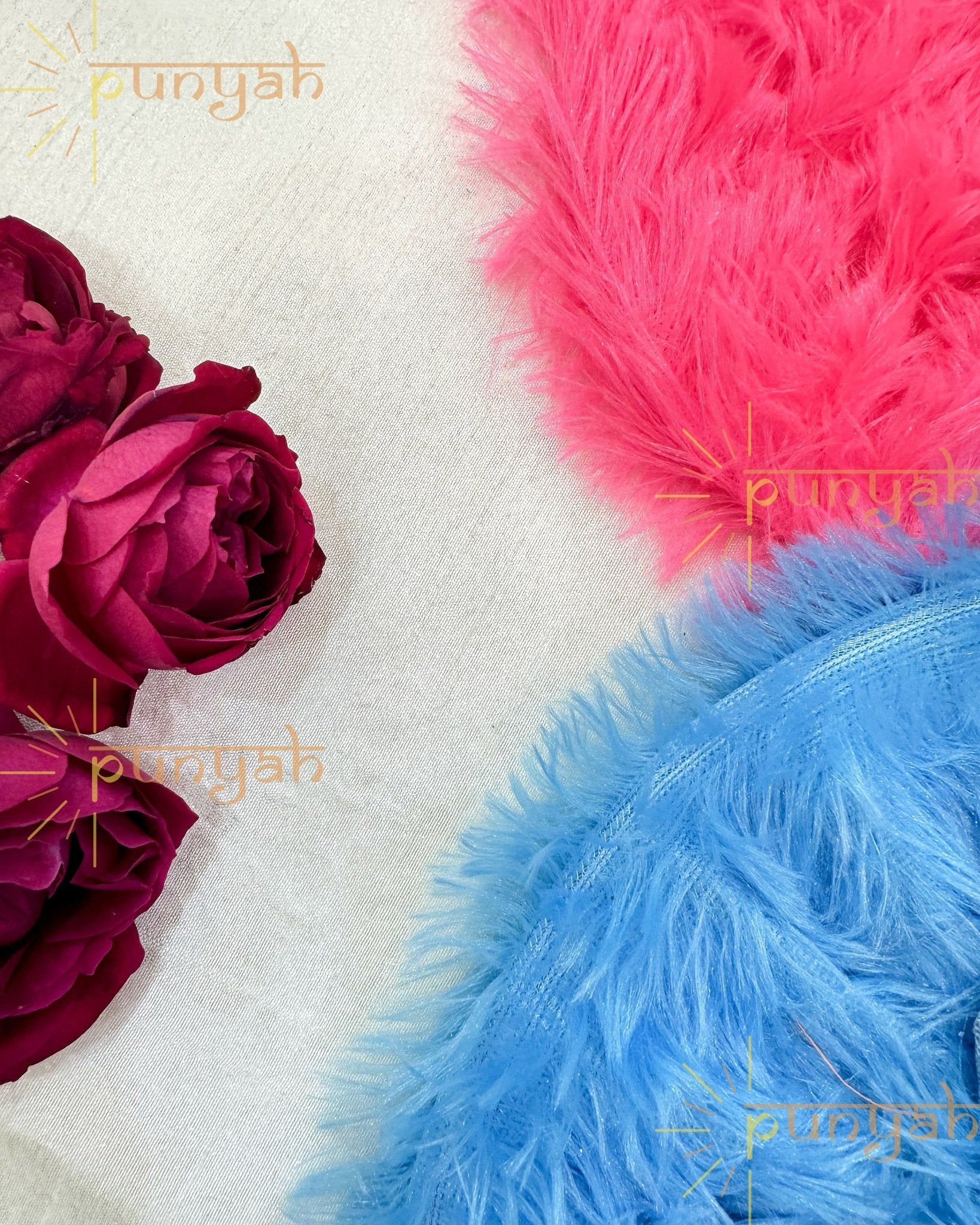 Cute Vibrant Colors Fur Poshak for Laddu Gopal Ji - Punyah