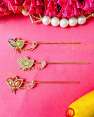 Designer Multi Pack Bansuri - Set of 3 for your Kanha Ji (Different Designs) - Punyah