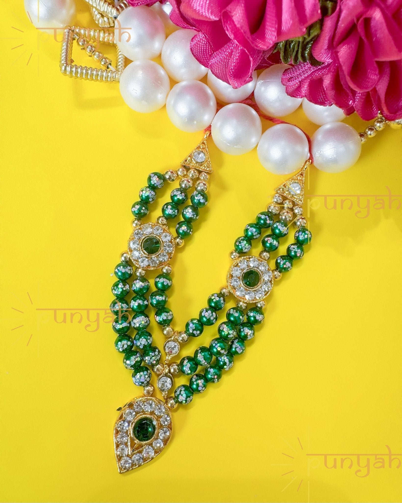 Matching Pagdi and Maala Set - Punyah