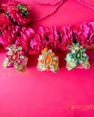 Monochrome - Colored Pagdi For Laddu Gopal - Punyah