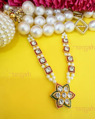 Moti and Nag Necklace for Idols - Punyah Handicraft