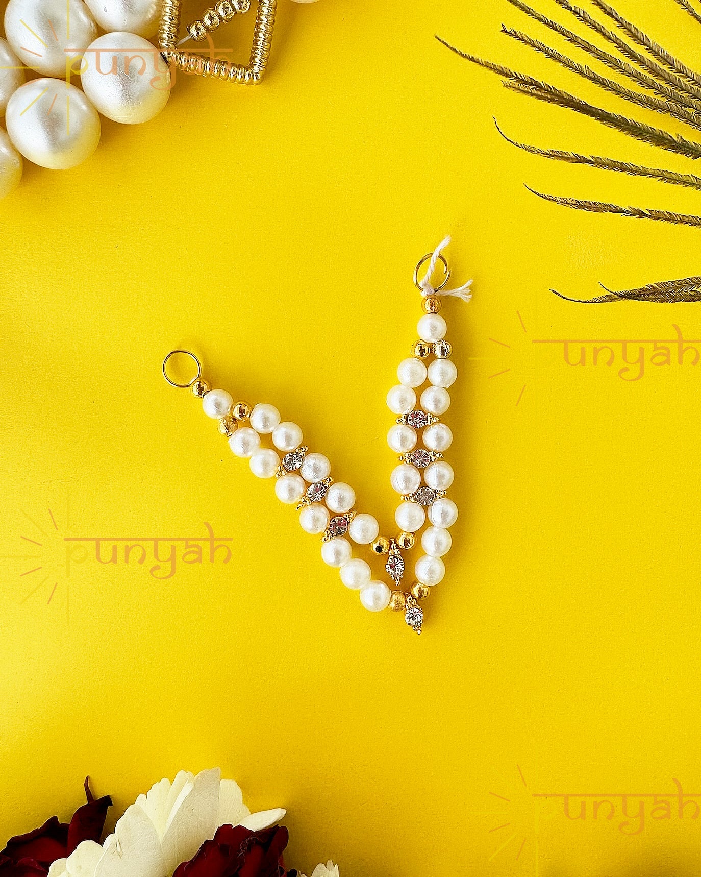 Moti Mala with Nag for Thakurji - Punyah