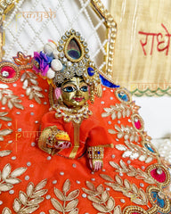 Premium Bead Handwork Poshak For Laddu Gopal Ji - Punyah Handicraft