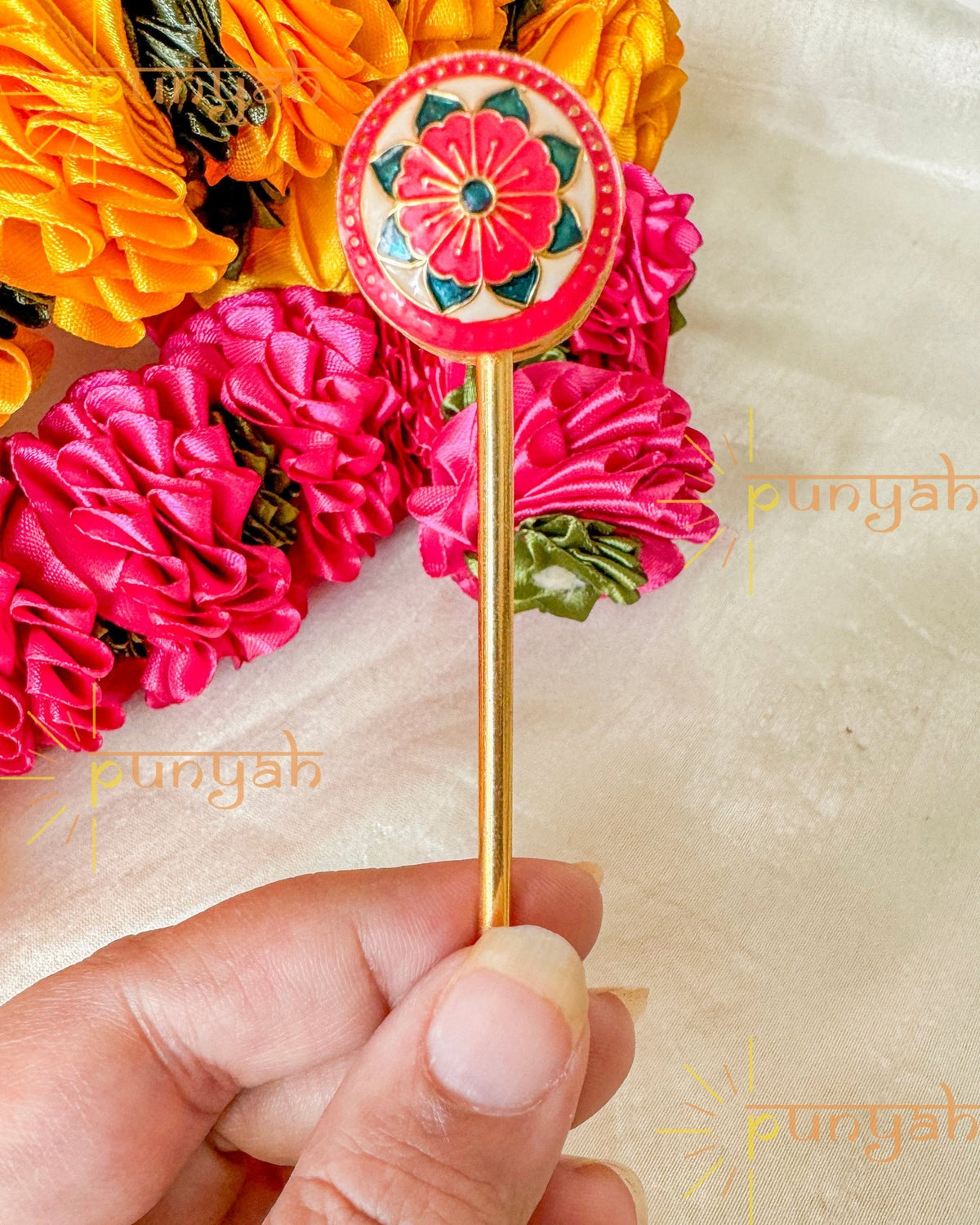 Pretty Hand Painted Jhunjhuna Toy for Laddoo Gopal - Punyah