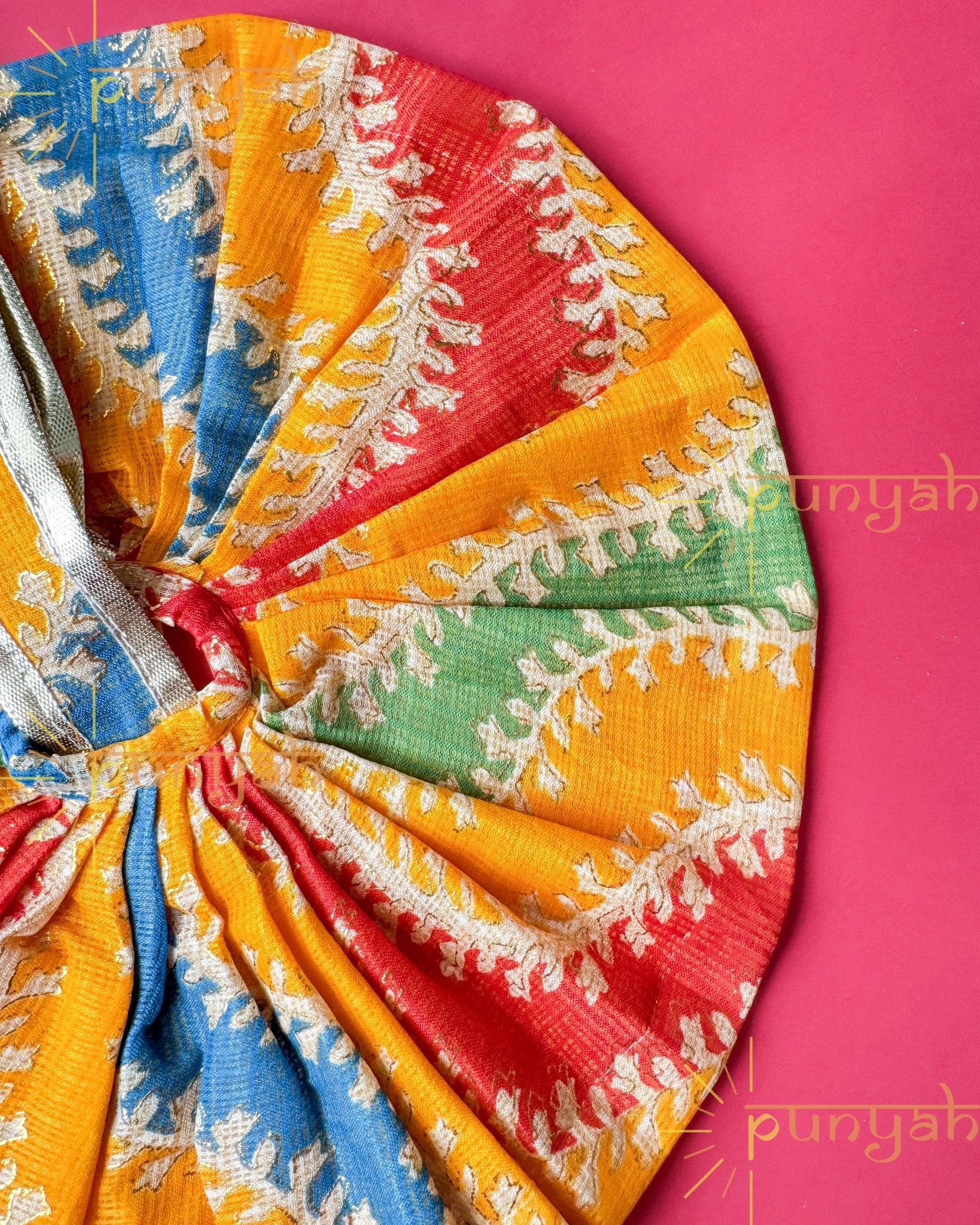 Rajasthani Cotton Poshak For Laddu Gopal/ Kanha Ji - Punyah