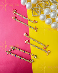 Royal Dandiya Set For Kanha Ji - Punyah