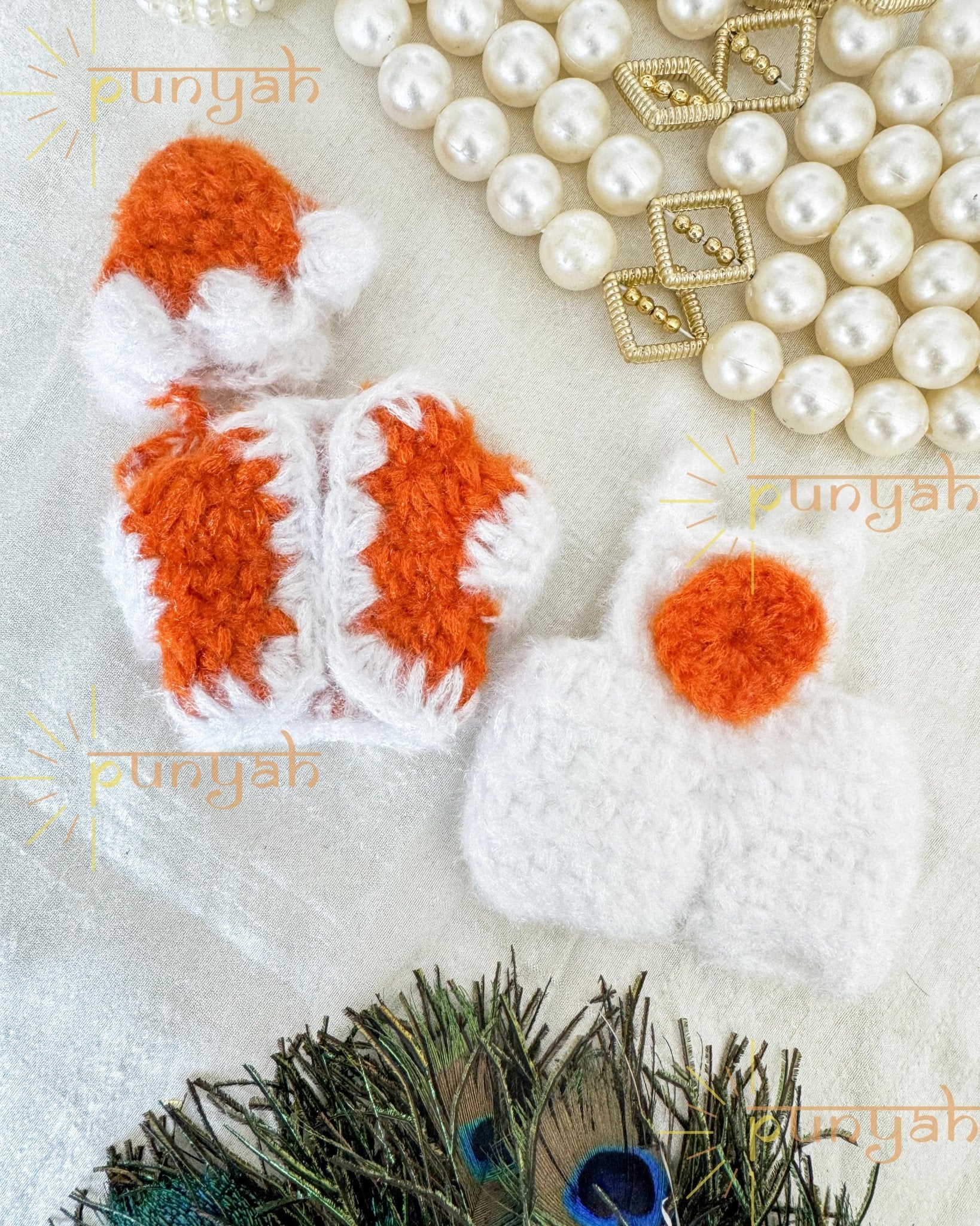 Soft Woolen Dress Style Premium Poshak For Laddu Gopal Ji - Punyah Handicraft