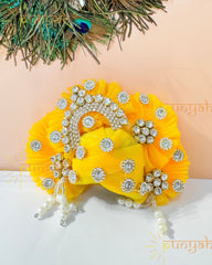 Studded Royal Pagdi For Laddu Gopal Ji - Punyah Handicraft