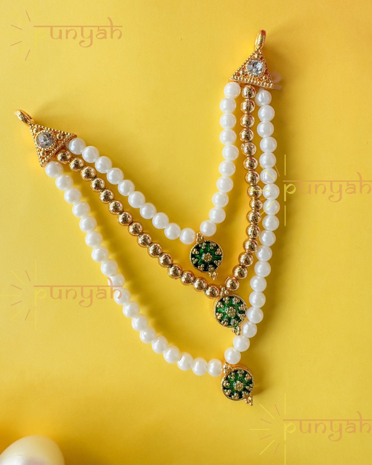 Three - layer Moti Mala - Punyah