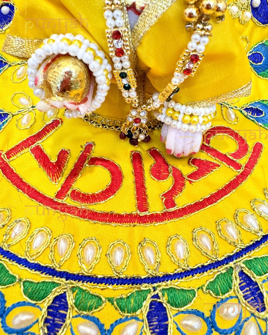 Vrindavan Festive Special Poshak/Dress for Thakur ji - Punyah