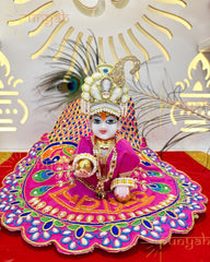 Vrindavan Festive Special Poshak/Dress for Thakur ji - Punyah