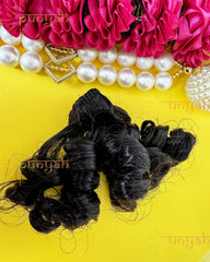 Wavy Hairs Wig For Kanha Ji - Punyah Handicraft