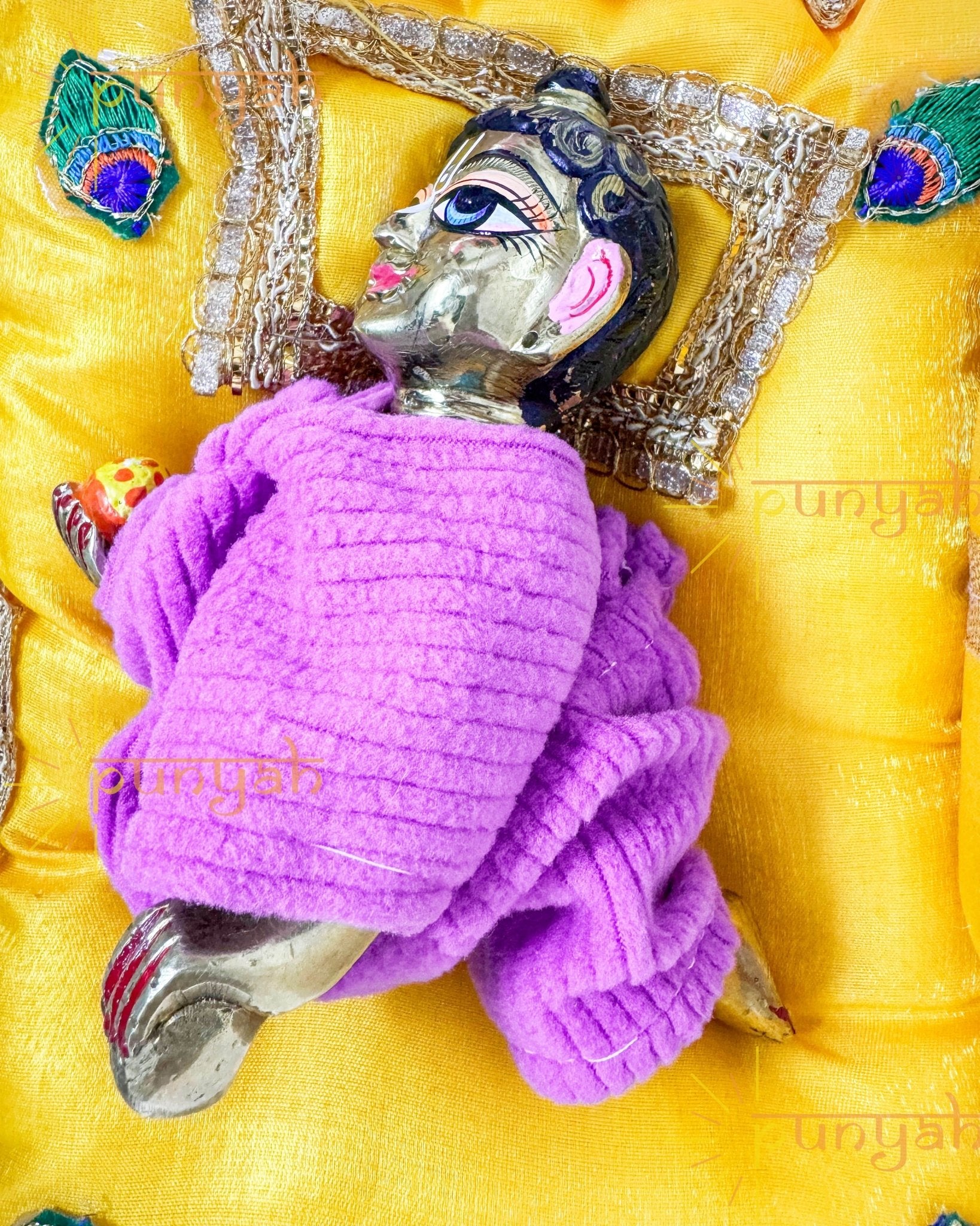 Whisper Woolen Night Suit For Kanha ji - Punyah Handicraft