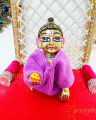 Whisper Woolen Night Suit For Kanha ji - Punyah Handicraft