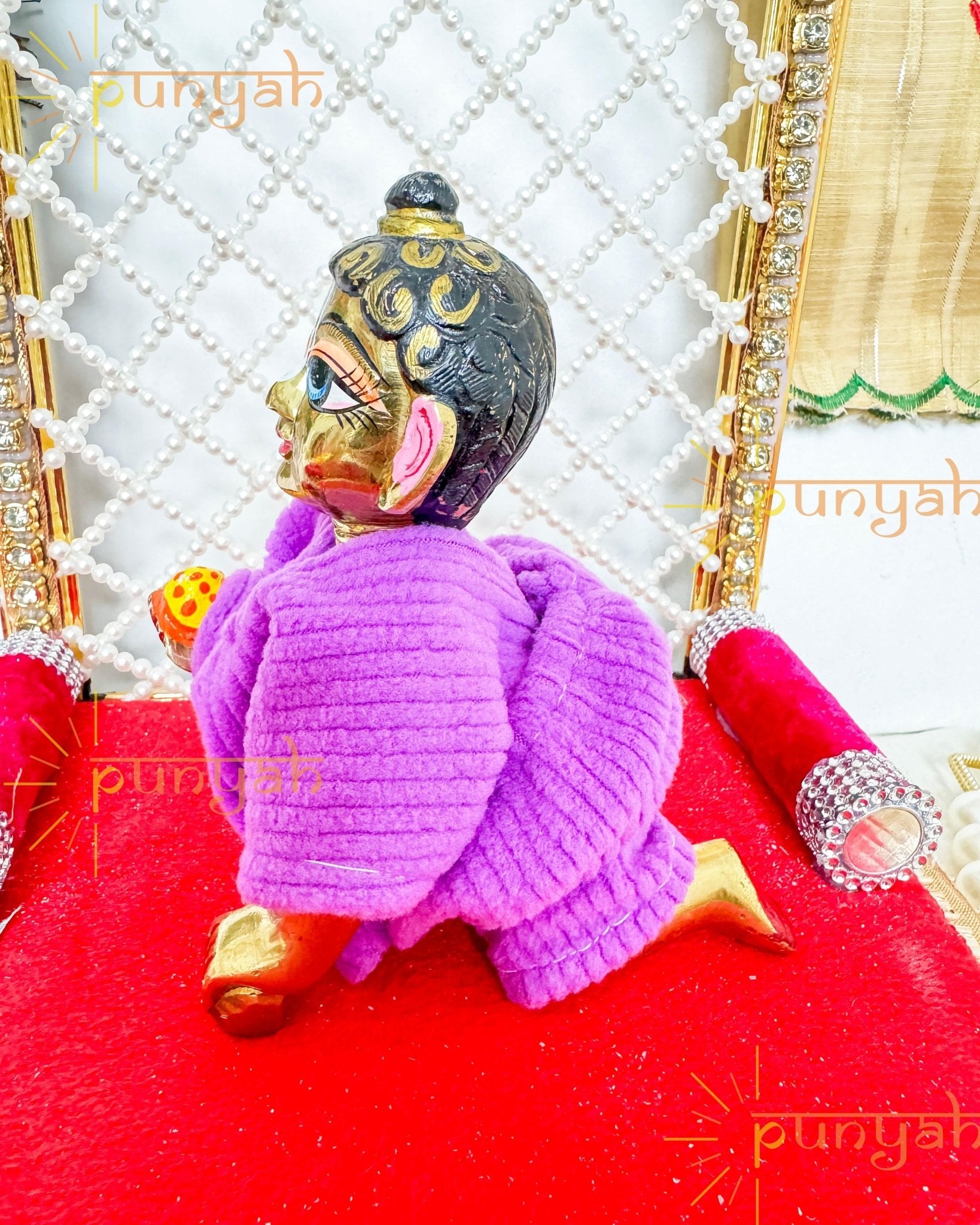 Whisper Woolen Night Suit For Kanha ji - Punyah Handicraft