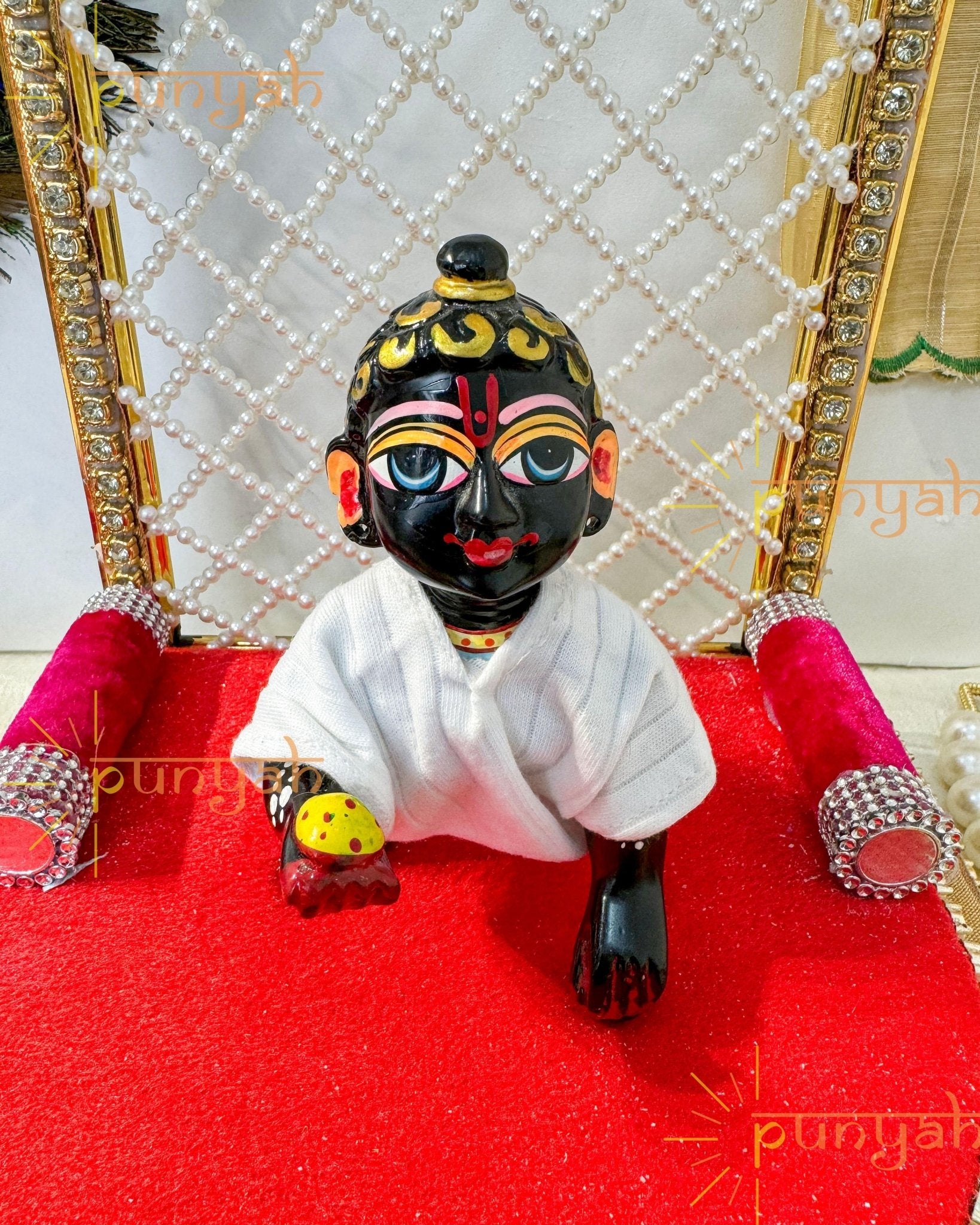 Whisper Woolen Night Suit For Kanha ji - Punyah Handicraft