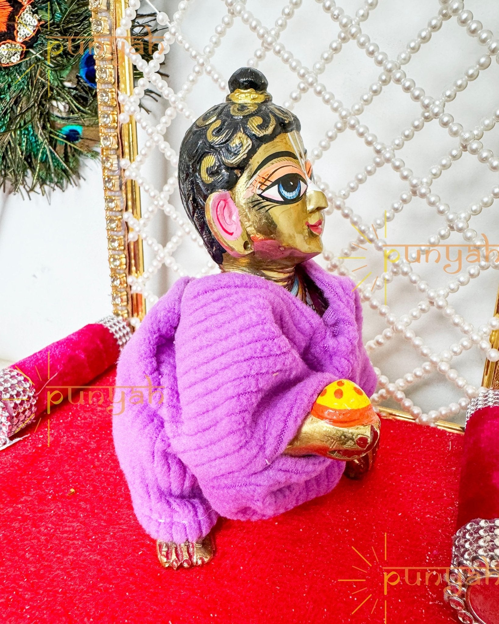 Whisper Woolen Night Suit For Kanha ji - Punyah Handicraft